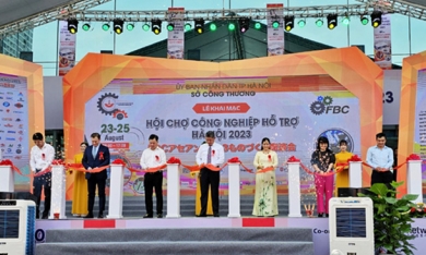 Hà Nội khai mạc Hội chợ Công nghiệp hỗ trợ năm 2023