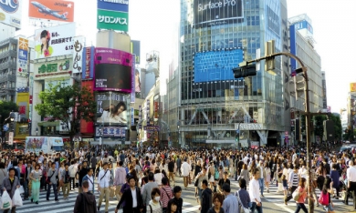 Nhật Bản tăng trưởng âm 1,4% quý IV/2015, thấp hơn ước tính
