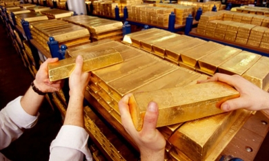 Vàng thế giới tăng mạnh, vàng trong nước trụ đỉnh 40 triệu/lượng