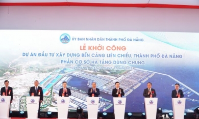 Chủ tịch nước Nguyễn Xuân Phúc: 'Dự án cảng Liên Chiểu phải làm nhanh, làm sớm, làm chất lượng'