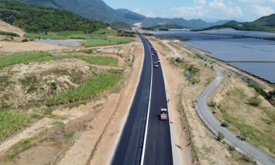 Dự án cao tốc Nha Trang - Cam Lâm sắp về đích