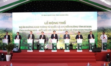 Động thổ tuyến đường 1.900 tỷ đồng kết nối Khánh Hoà, Lâm Đồng và Ninh Thuận