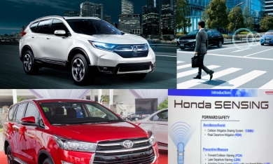 Toyota Innova Venturer và Honda CR-V thế hệ mới giá đắt, thiếu option