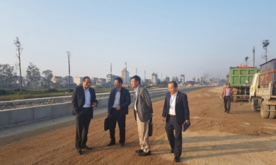 Bắc Ninh thúc tiến độ dự án tỉnh lộ 277