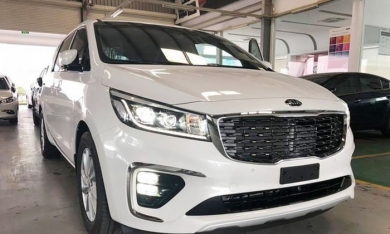 Kia Sedona 2019 lộ diện với nhiều nâng cấp mới