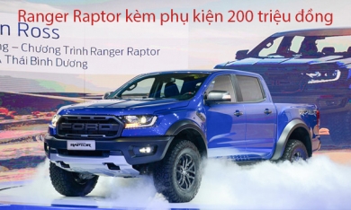 Để sở hữu sớm Ford Ranger Raptor, khách hàng phải mua phụ kiện thêm 200 triệu đồng
