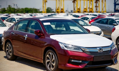 Hơn 900 xe ô tô Honda nhập về Việt Nam chưa được đăng kiểm