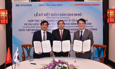 Hyundai Thành Công sẽ xây nhà máy sản xuất, lắp ráp ô tô thứ hai tại Ninh Bình