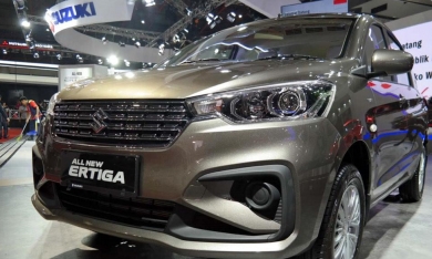 'Quyết đấu' với Toyota Innova, Suzuki Ertiga 2018 giá rẻ lộ diện