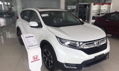 Bảng giá xe ô tô Honda tháng 7/2018 mới nhất: CR-V tăng giá