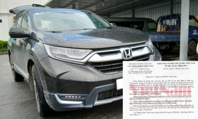 Cục Đăng kiểm yêu cầu Honda Việt Nam giải trình CR-V 2018 bị rỉ sét