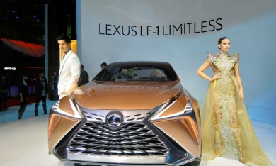 Cận cảnh mẫu xe độc nhất tại Vietnam Motor Show 2019 - Lexus LF-1 Limitless