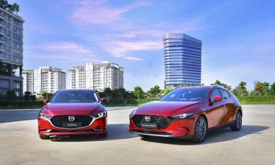 Mazda3 và Mazda3 Sport hoàn toàn mới ra mắt tại Việt Nam, giá từ 719 triệu đồng