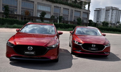 Mazda3 và Mazda3 Sport mới giảm giá 10 triệu đồng