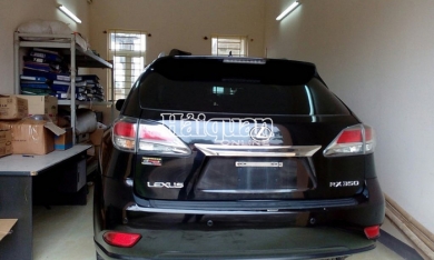 Nghệ An: Quyết định xử phạt 40 triệu đồng và tịch thu xe ô tô Lexus RX350