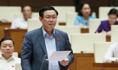 Phó Thủ tướng Vương Đình Huệ và 15 Bộ trưởng, trưởng ngành trả lời chất vấn đại biểu Quốc hội