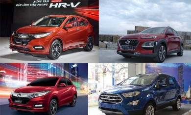 SUV đô thị cỡ nhỏ năm 2019: Hyundai Kona ‘bất bại’