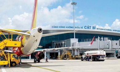 Hải Phòng đề nghị tạm dừng nhận chuyến bay từ Thái Lan về sân bay Cát Bi