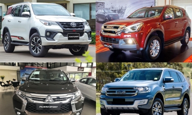 Mẫu SUV 7 chỗ nào bán chạy nhất quý I/2020?