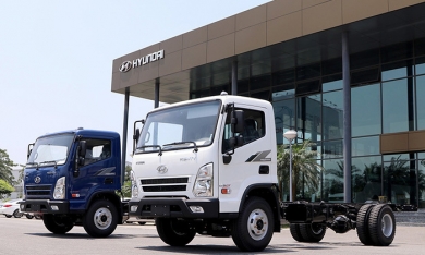 Xe tải Hyundai Mighty EX8 GT ra mắt thị trường Việt, giá từ 695 triệu đồng