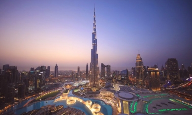 Tòa nhà Burj Khalifa biến thành 'hộp từ thiện' cao nhất thế giới