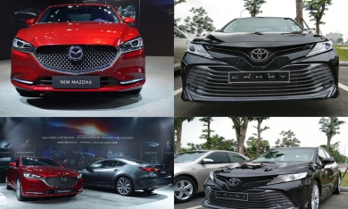 Mazda6 2020 và Toyota Camry 2019: 'Mèo nào cắn mỉu nào'?
