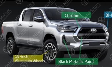 Hé lộ thông số kỹ thuật bán tải Toyota Hilux 2021 sắp ra mắt