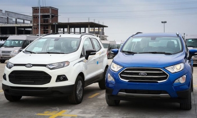 Doanh số tháng 7 của Ford Việt Nam tăng trưởng 13% so với tháng 6