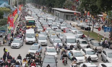 Hà Nội lập phương án thu phí xe vào nội đô