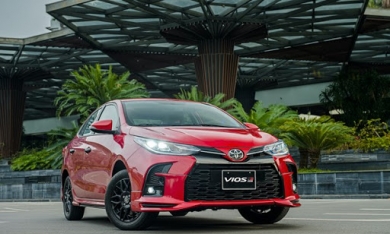 Toyota Vios ‘thất thế’, Hyundai Accent bán chạy nhất phân khúc sedan hạng B
