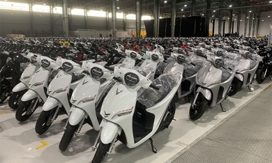 Việt Nam tiêu thụ xe máy đứng thứ hai Đông Nam Á