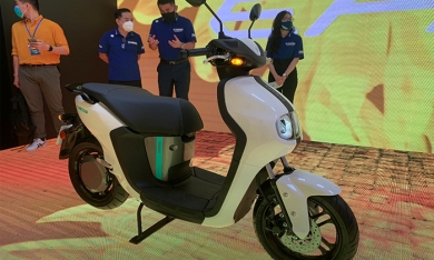 Cận cảnh xe máy điện Yamaha Neo’s, đối thủ mới của VinFast Vento