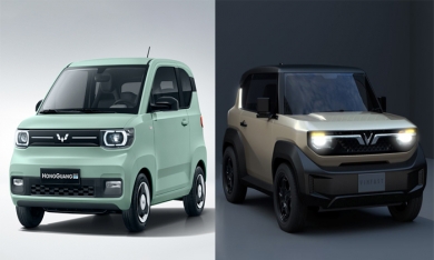Có 300 triệu đồng, chọn ô tô điện mini VinFast VF 3 hay HongGuang Wuling Mini EV?