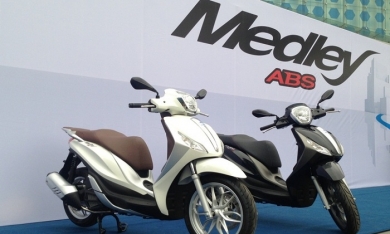 Piaggio Việt Nam triệu hồi 3.300 chiếc xe Medley 125/150 ABS