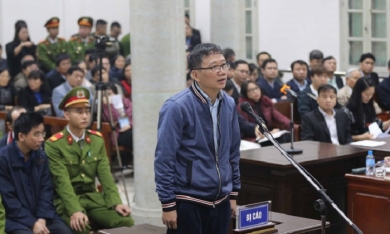 Xét xử Trịnh Xuân Thanh vụ tham ô tài sản tại PVP Land vào ngày 24/1