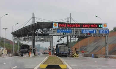 Trạm BOT Thái Nguyên – Chợ Mới chính thức thu phí từ ngày 25/1