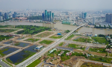 Giá đất tại khu đô thị mới Thủ Thiêm nơi cao nhất lên đến 169 triệu đồng/m2