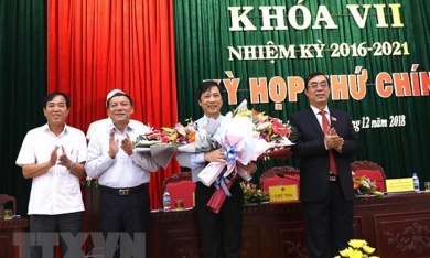 Ông Hoàng Nam chính thức giữ chức Phó chủ tịch UBND tỉnh Quảng Trị