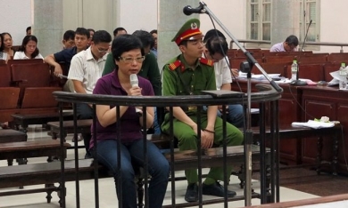 Cựu đại biểu Quốc hội Châu Thị Thu Nga bị tuyên án chung thân