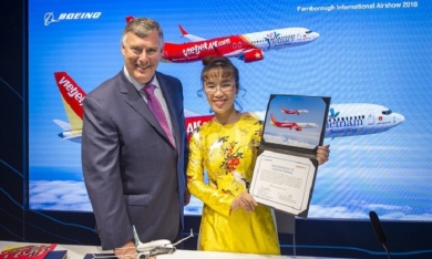Vietjet Air chi gần 13 tỷ USD mua thêm 100 máy bay Boeing
