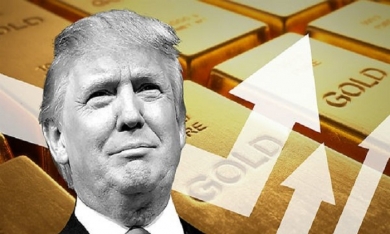 Giá vàng hôm nay (24/7): Vàng tăng giá sau lời chỉ trích của Tổng thống Donald Trump
