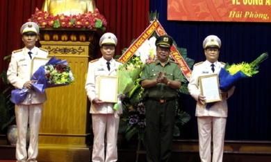 Hải Phòng bổ nhiệm 3 Đại tá làm Phó giám đốc Công an