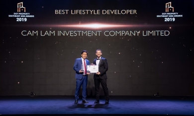 Dự án Cam Ranh Bay Hotels & Resorts giành 3 giải thưởng quốc tế của tạp chí Dot Property
