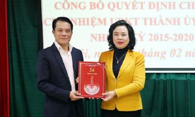 Sau 1 năm 'trống ghế', Hà Nội chính thức có tân Chủ nhiệm Ủy ban Kiểm tra Thành ủy