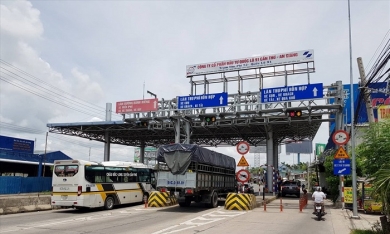 Đề nghị giảm 50% giá vé cho 334 xe tỉnh An Giang qua trạm BOT T2