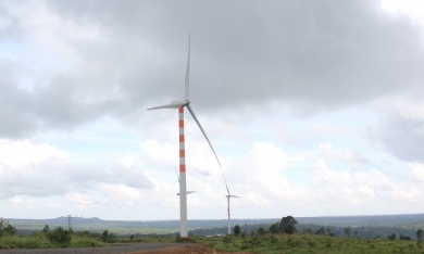 Hoàng Sơn sắp làm 4 dự án điện gió tổng công suất 930MW tại Đắk Lắk