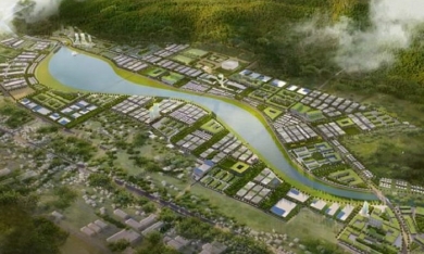 Bình Định tăng diện tích khu đô thị Long Vân lên gần 1.400ha
