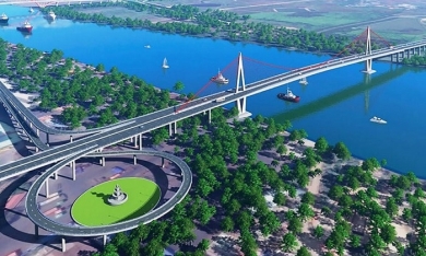 Điều chỉnh vốn dự án cầu Nguyễn Trãi: Trung ương góp 1.690 tỷ, Hải Phòng góp 3.680 tỷ