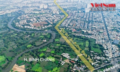 TP. HCM: Toàn cảnh dự án BT cầu đường Bình Tiên TP. HCM vừa bị dừng đầu tư