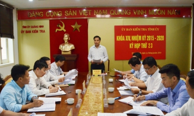 Quảng Ninh: Ủy ban Kiểm tra tỉnh ủy yêu cầu xử lý kỷ luật hàng loạt cán bộ